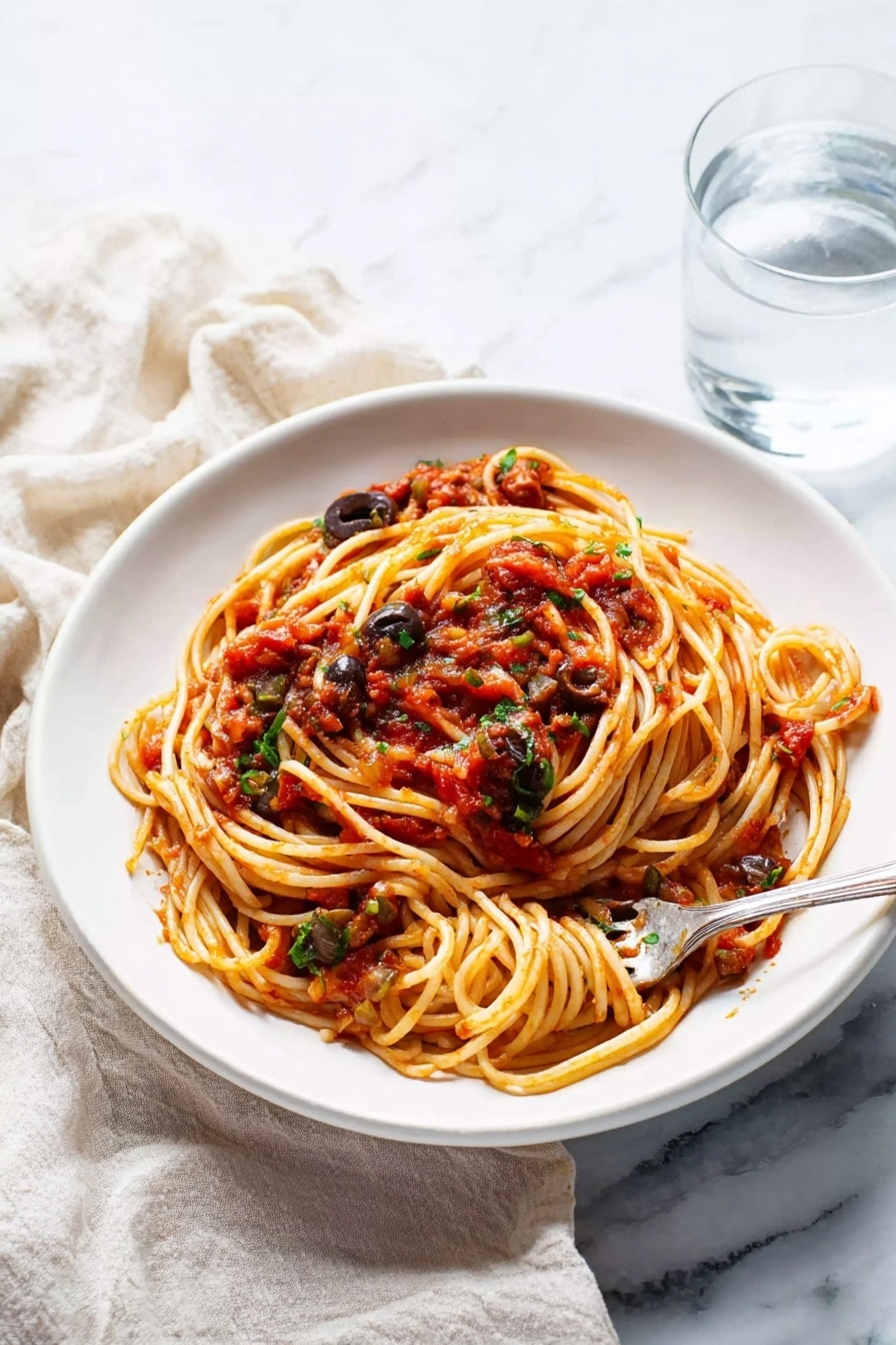 Pantry Pasta Perfection: Bold & Briny Puttanesca in 30 Minutes
